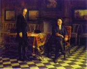 Nikolai Ge Peter the Great Interrogating the Tsarevich Alexei Petrovich at Peterhof, china oil painting artist